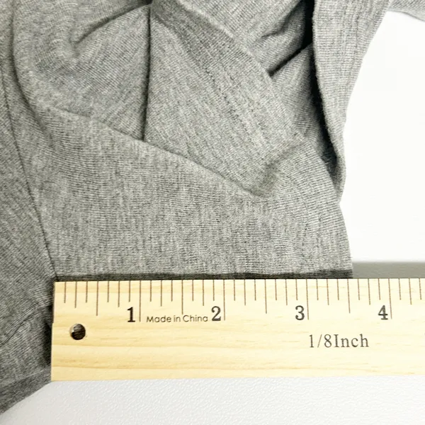 Natural Life Womens Smocked Waist Shorts Gray Ruffle Trim Daisy Charm‎ Size XS - Image 12