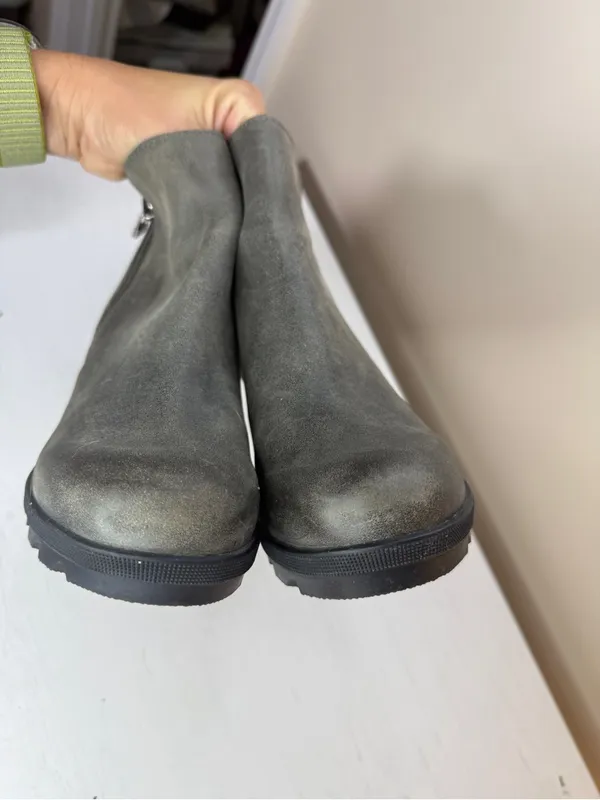 Women's Sorel Joan of Arctic Wedge II Zip sz 7 - Image 11