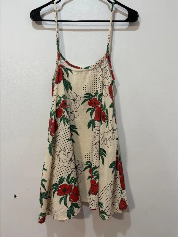 VRG GRL Floral Mini dress with pockets size 8 - Image 5