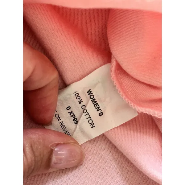 L.L.Bean Pink Cotton Tee Short-Sleeve Crewneck Pullover Size M - Image 6