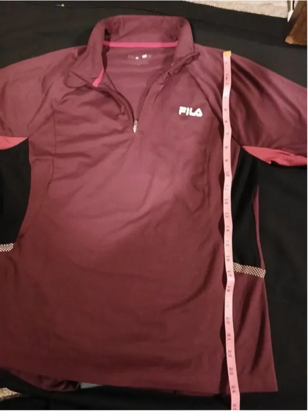 FILA Sport Running 1/4 Zip Pullover Women's Size M - INV16 b4 - Image 4