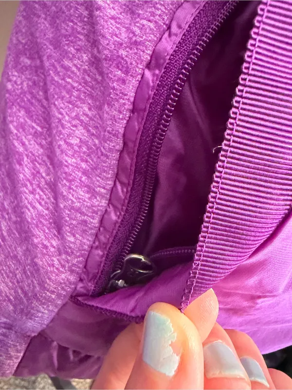 Lululemon Down For A Run Women's Goose Down Puffer Hoodie Jacket Size 6 - Image 4