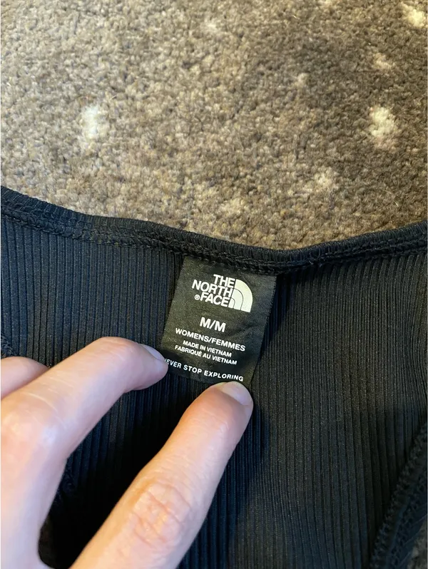 North Face Black Tank Top - Image 2