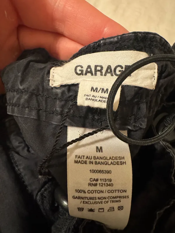 Garage Black Cargo Pants  - Image 5