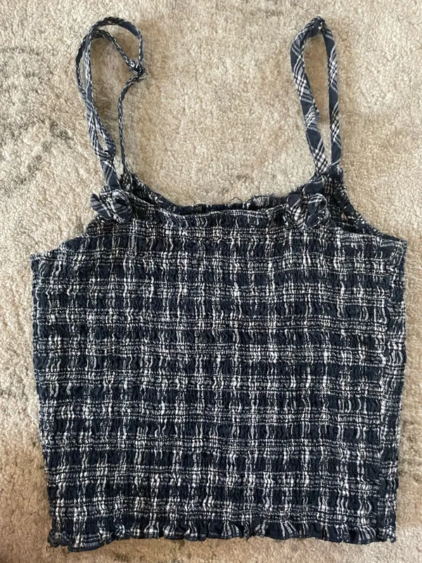Brandy Melville Tank Top Gingham John Galt - Image 3