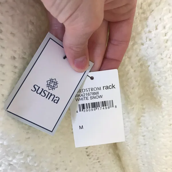 NWT Susina Boucle Knit V - Image 4