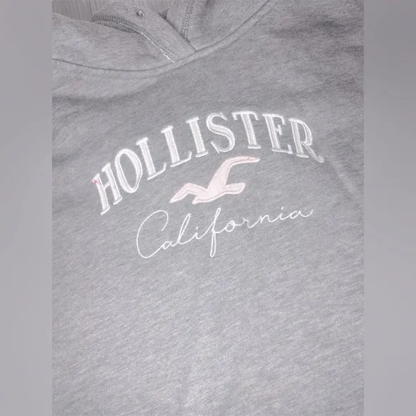 HOLLISTER Y2K Women’s Long Sleeve Embroidered Hoodie - Image 4