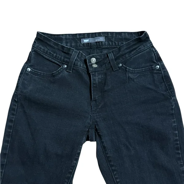 Levi’s Womens Curvy 529 Skinny Leg‎ Black Jeans Sz 28 minimalist style y2k denim - Image 7