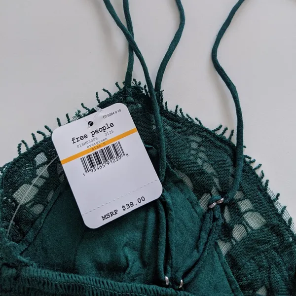 {Free People} Brand New Ilektra Lace Bralette - Image 7
