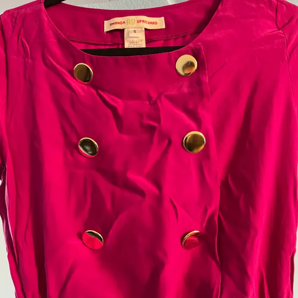 retro pink dress - Image 6