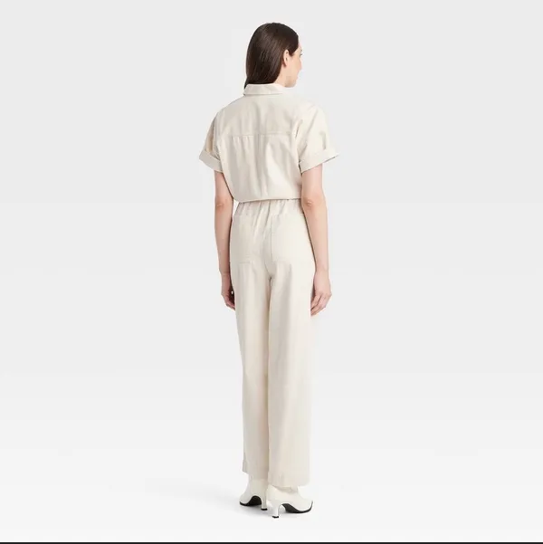 Universal Threads Khaki Jumpsuit - Image 2