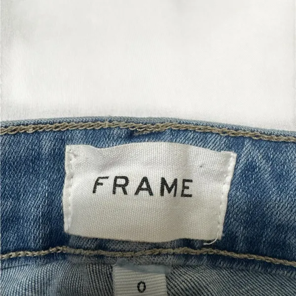 Frame Denim Blue Flare Jeans - Image 3