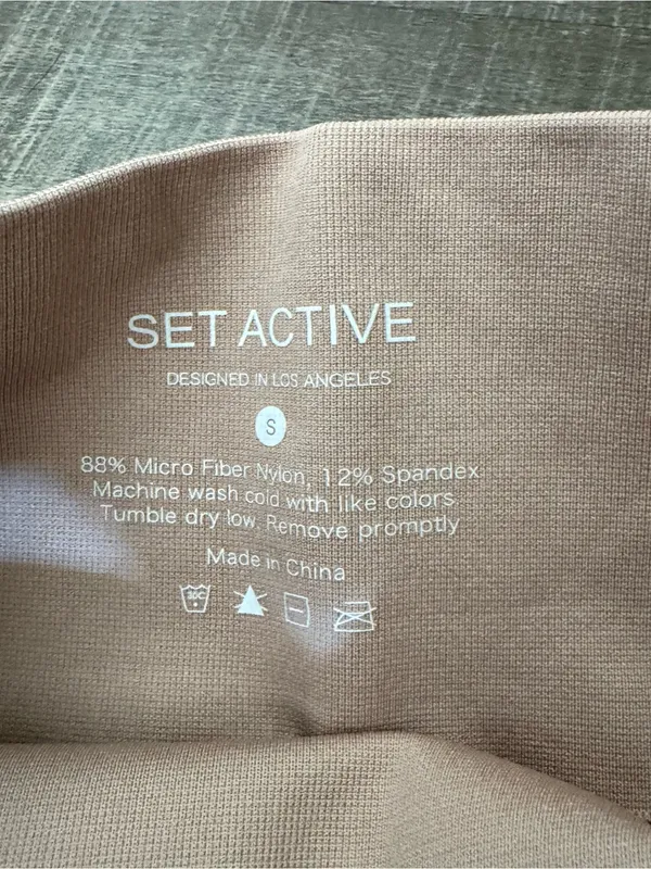 Set Active Sculptflex Seamless High Rise Leggings Nude - Image 2
