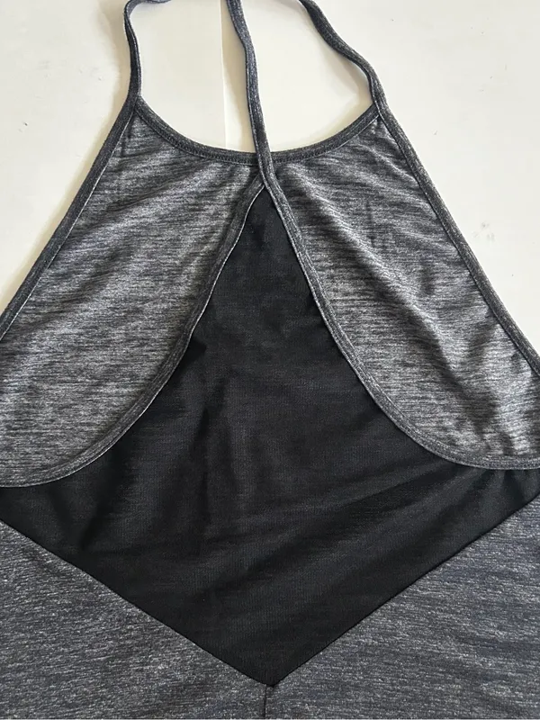 Beyond Yoga a line racerback tank with mesh detail - Image 5