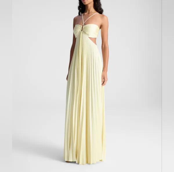 A.L.C Moria Satin Dress - Image 3