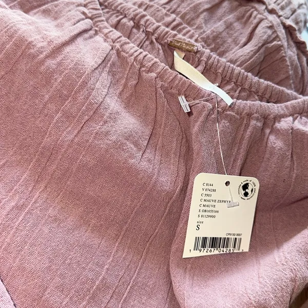 NWT FREE PEOPLE ENDLESS SUMMER SO SCENIC MINI DRESS Mauve Zephyr - Image 8