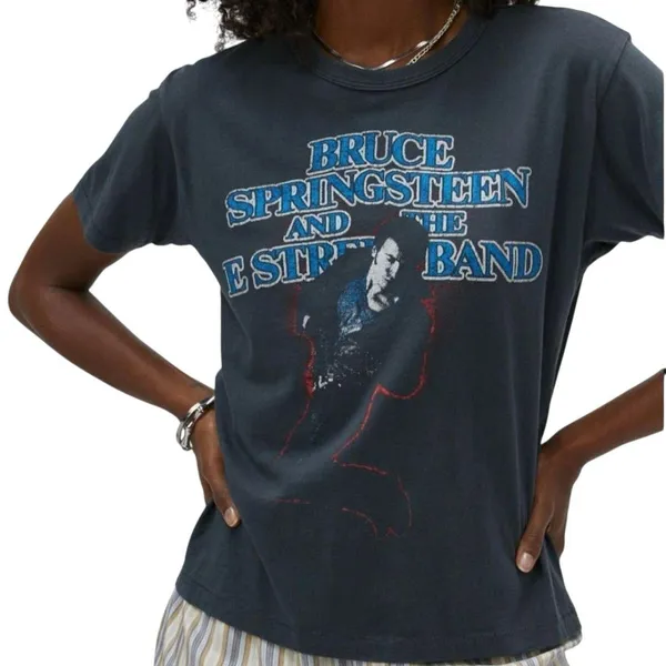 DAYDREAMER Bruce Springsteen Born in USA Tour One Size Tee, New w/o Tag MSRP $98 - Image 3