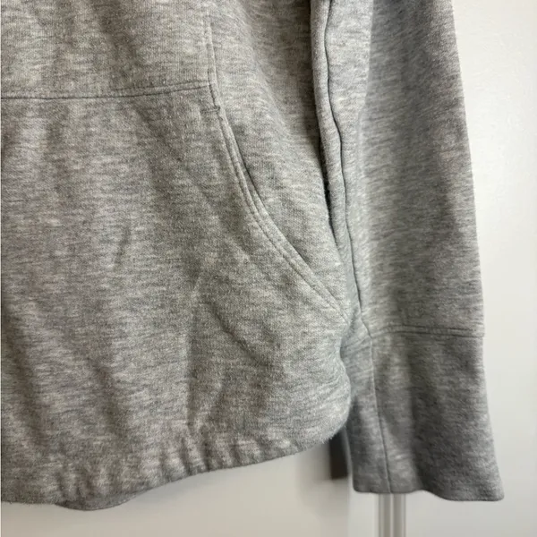 Women grey the North Face full zip hoodie - Image 3