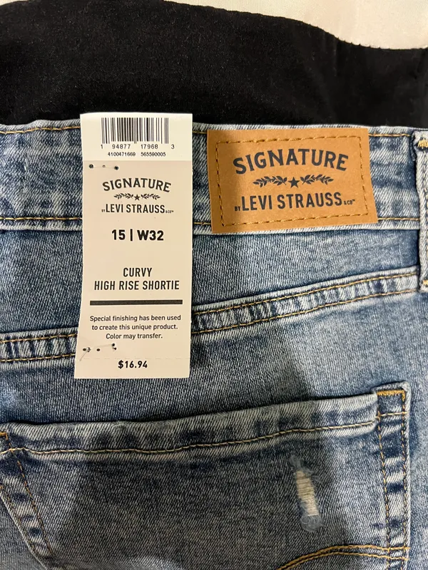 Levi's Distressed Denim Shorts - Image 3