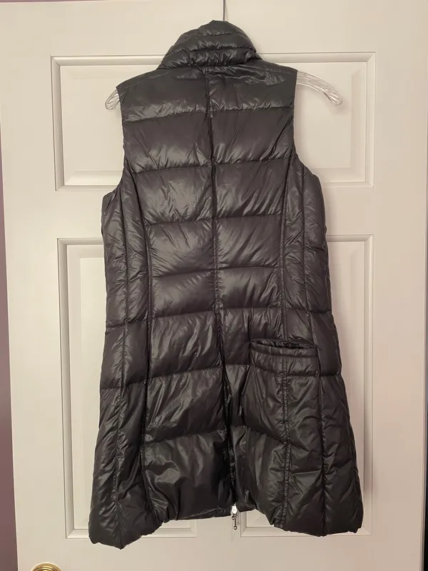 Dark Grey Coatology Long Vest - Image 3