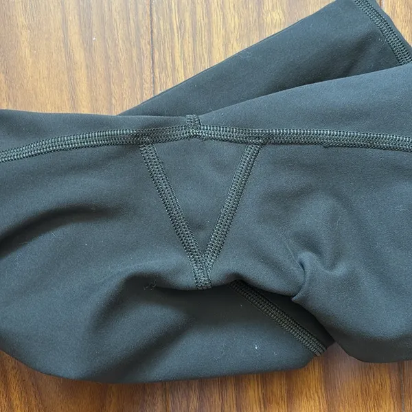 Lululemon Wunder Under High Waisted Olive Green 8 Inch Biker Short - Image 4