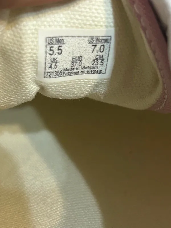 Vans old skool Pink Suede lace up low top shoes sneakers women’s 7 new - Image 3