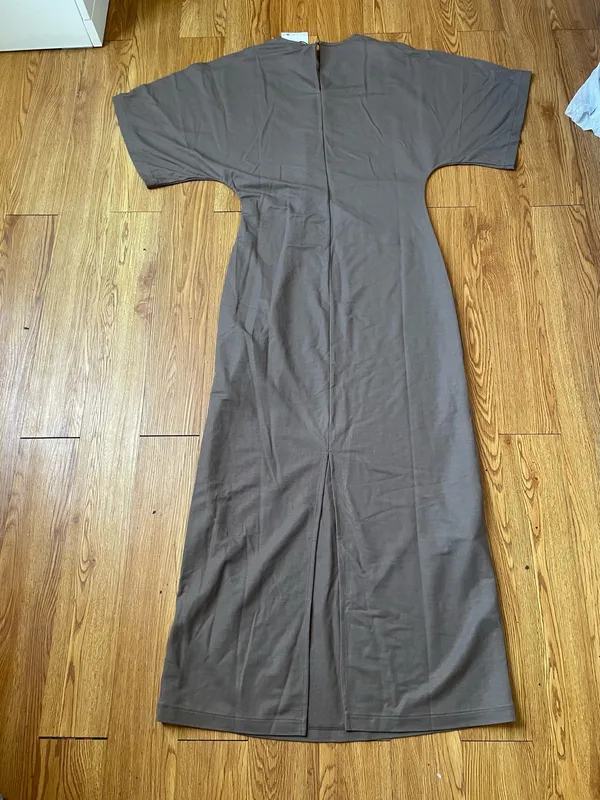 Mango side gathered details dress  - Image 10