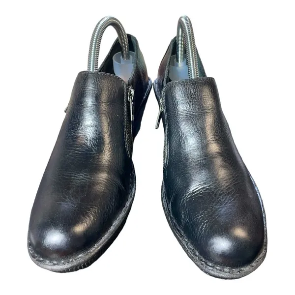 Born leather wedge Heels women's shoes Size 8M - Image 4