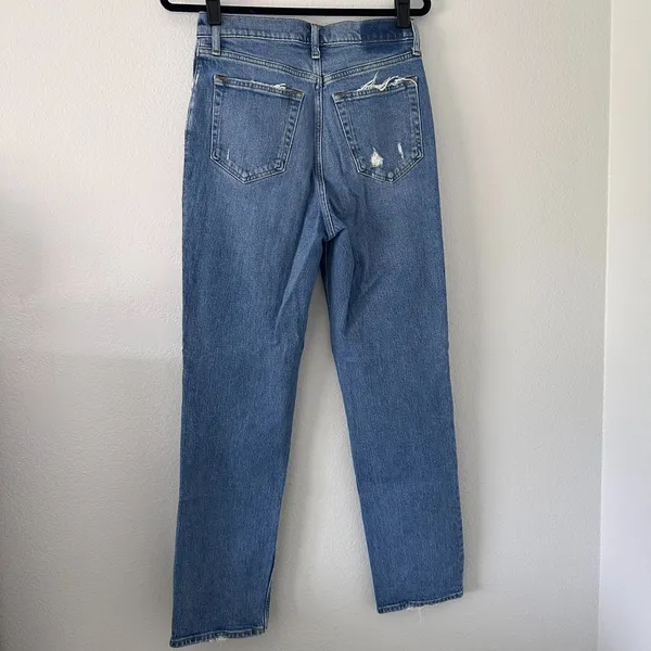 Abercrombie Fitch‎ Size 29/8R Womens Jeans The 90s Straight Ultra High Rise - Image 2
