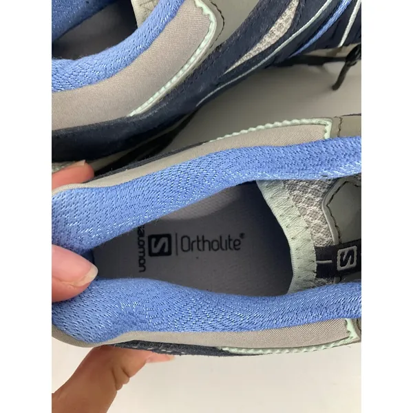 Salomon Ellipse 2 Aero Women Hiking Shoes Blue‎ Grey 379206 Size 10 - Image 7