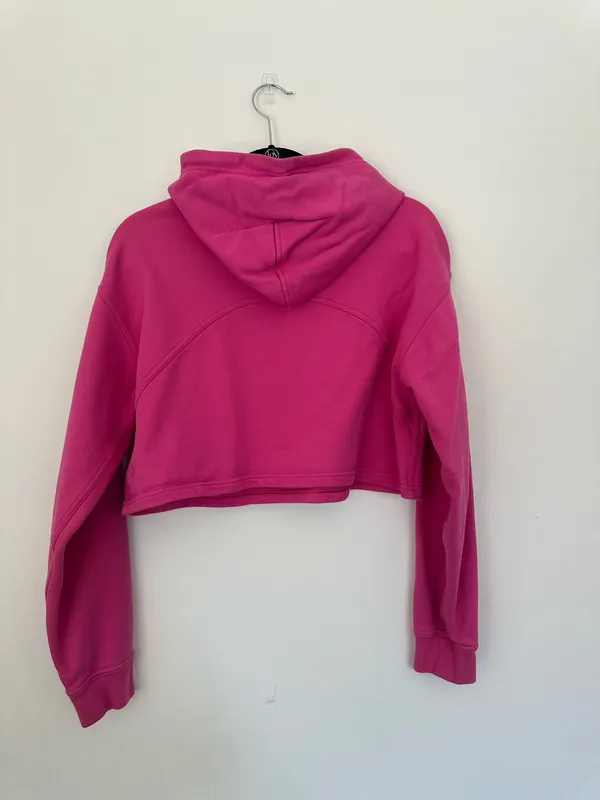 Lululemon All Yours Cropped Hoodie Sonic Pink 10 - Image 2