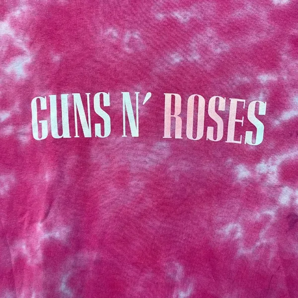 Guns N’ Roses Logo Rock Tie Dye Tshirt size Small - Image 2