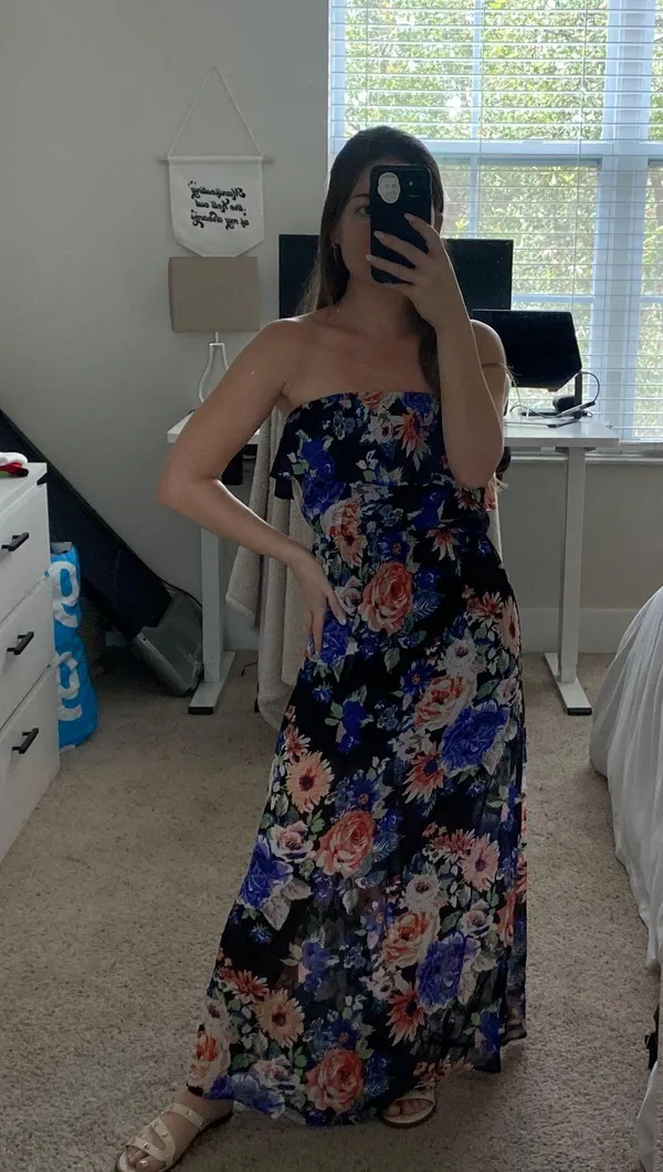 Floral Maxi Dress - Image 2