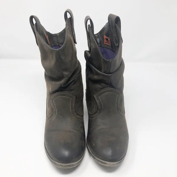 Vintage Rocket Dog Womens Boots Size 7 Y2K Western Country Cowgirl Rodeo Event - Image 6