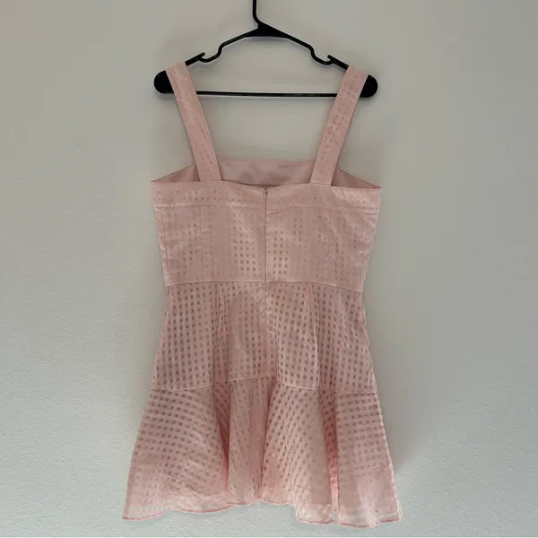 Amanda Uprichard NWOT Annalise Mini Dress in Blush Pink - Image 9