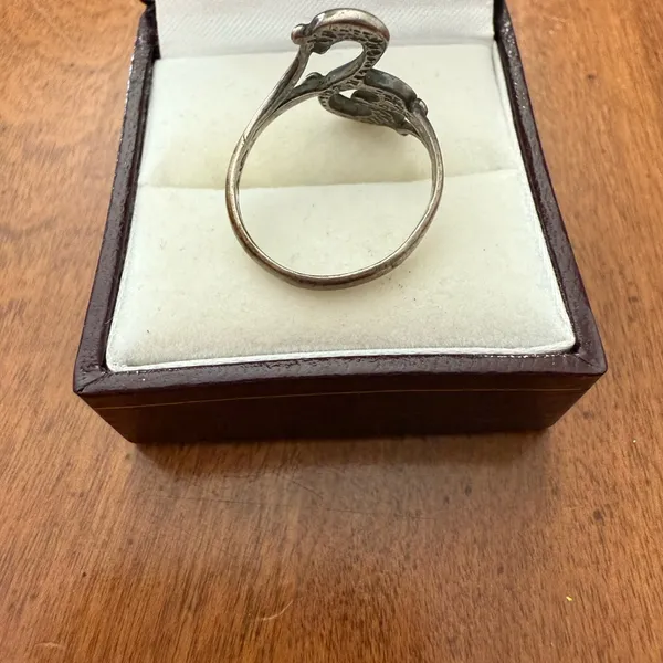 Vintage Turquoise Design 925 Ring Size 5 3/4 - Image 6