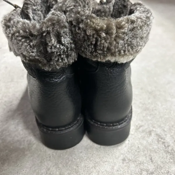 Blondo Genuine Shearling Mouton Leather Waterproof Boots Vintage Size 7.5 B - Image 5