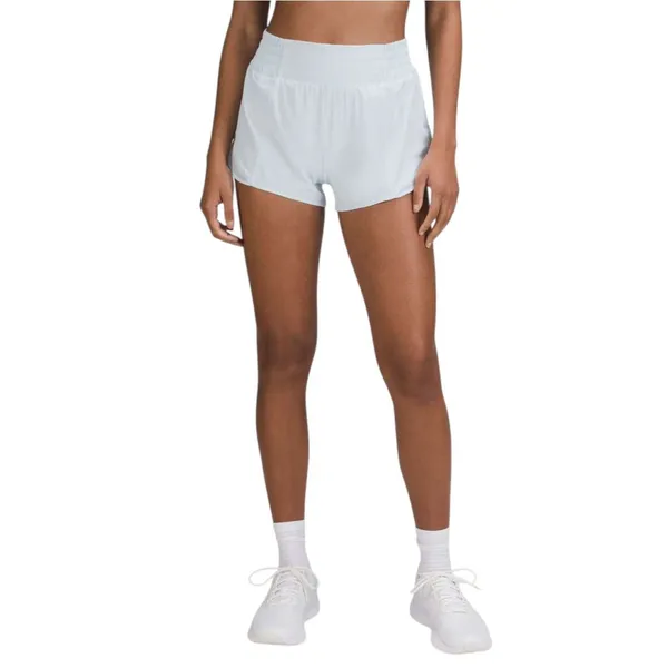 Lululemon Hotty Hot High-Rise Lined Short 2.5" Powder Blue - Image 3