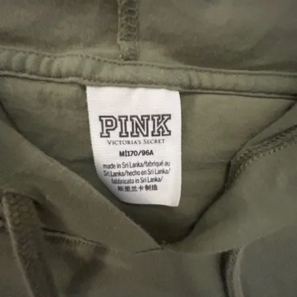 VS PINK Soft Hooded logo long sleeve - Image 5