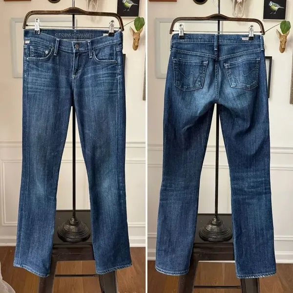 Citizens of Humanity Ava Low Rise Straight Leg Jeans 25 - Image 2