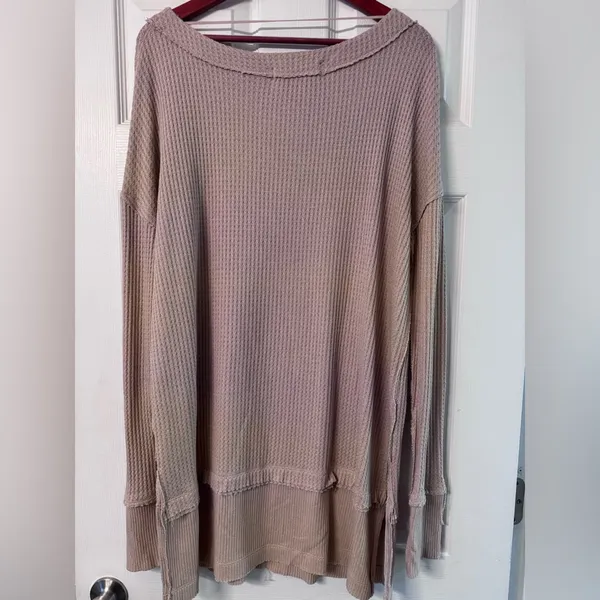 We The Free Off-the-Shoulder Cream Tunic - Image 5