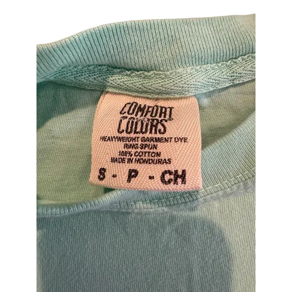 Comfort Colors NOLES Mint Green Pink Graphic Women’s Small FSU Seminoles Shirt - Image 5