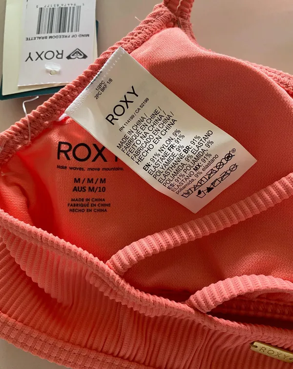 Roxy Scoop Neck Bikini - Image 7