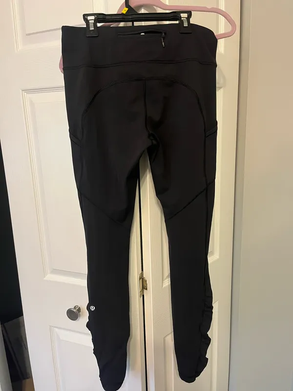 Lululemon Leggings Black 8 Women’s - Image 2