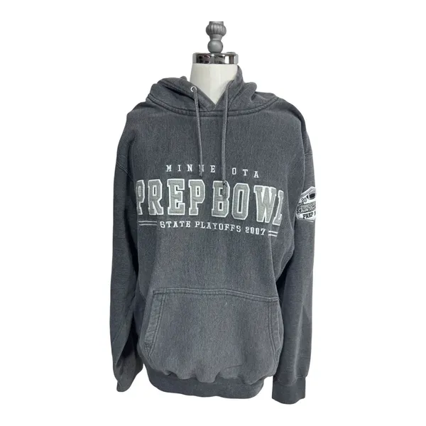 MV Sport Minnesota Prep Bowl Hoodie 2007 State Playoffs Football Unisex M Y2K‎ - Image 2