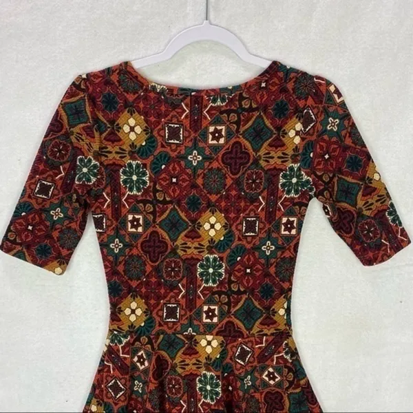 LuLaRoe‎ Floral Print A-Line Dress - Image 6
