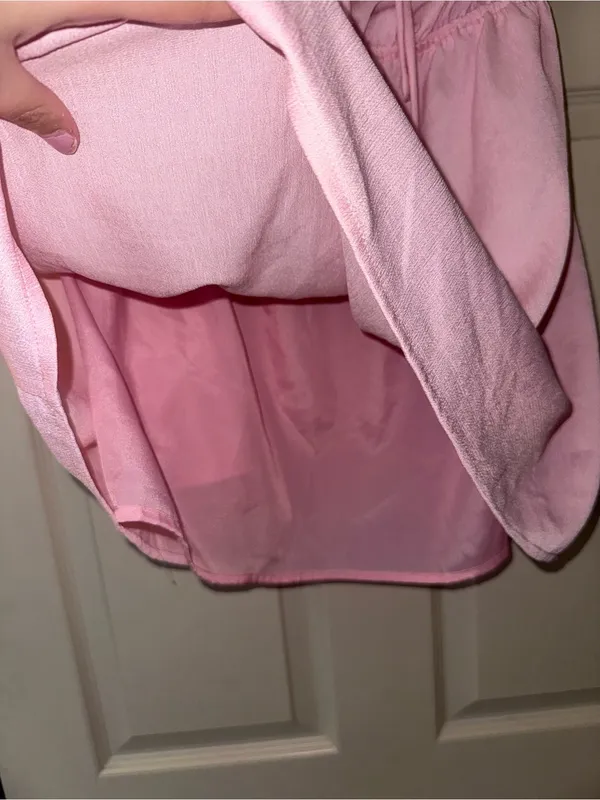 Princess Polly Pastel Pink Strapless Dress - Image 3