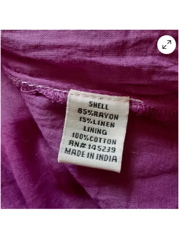 Sim & Sam Midi Linen Blend Milkmaid Peasant Midi Dress - Size Medium - Image 11