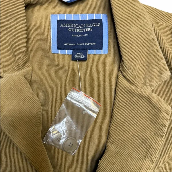 ✨🤎 American Eagle Corduroy Blazer — S/P‎ (Small) 🤎✨ - Image 3