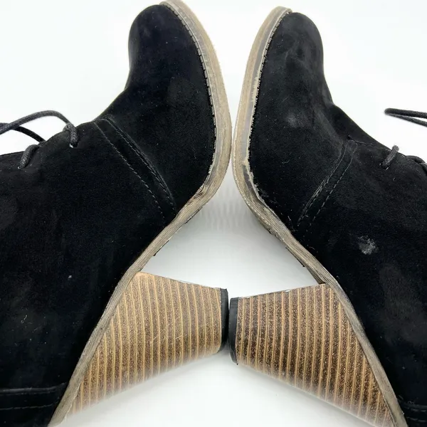 MIA Shawna Heeled‎ Bootie Womens 8 Faux Suede Bohemian Minimalist Fall Retro - Image 7